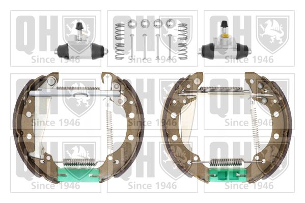 QUINTON HAZELL Piduriklotside komplekt BS836K2